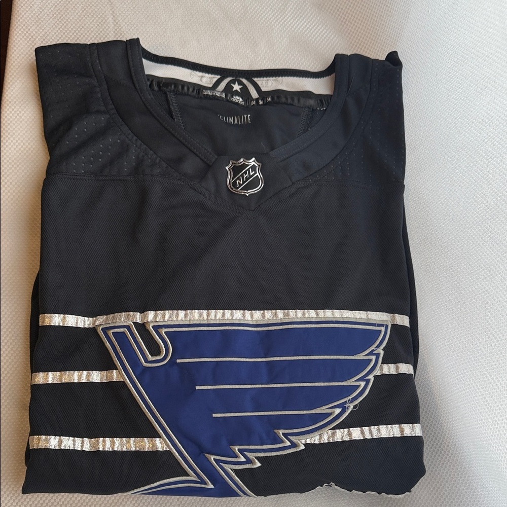 NHL -Climalite Black & Blue St Louis Blues - O’Reilly #90 All Star Hockey Jersey